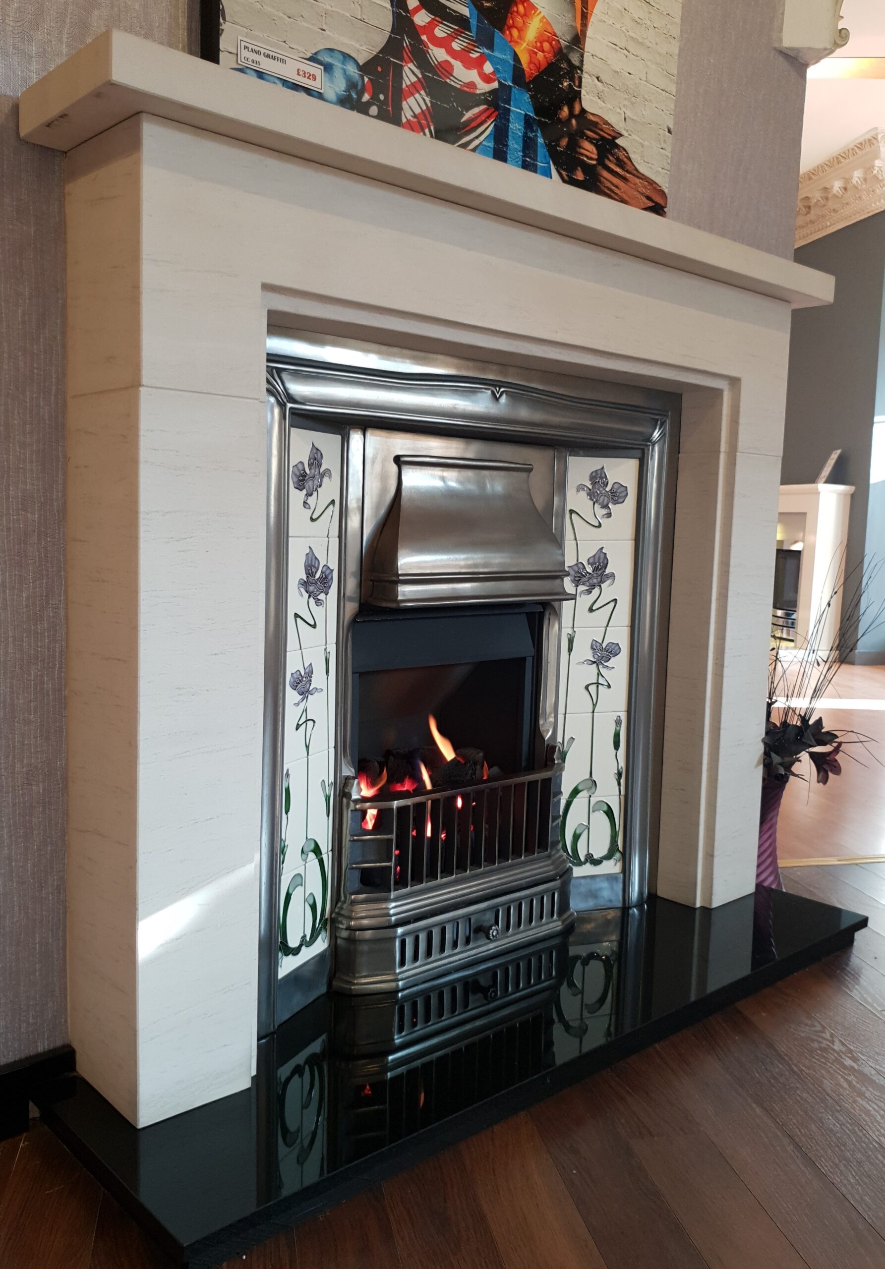 Sovereign Cast Limestone Fireplace