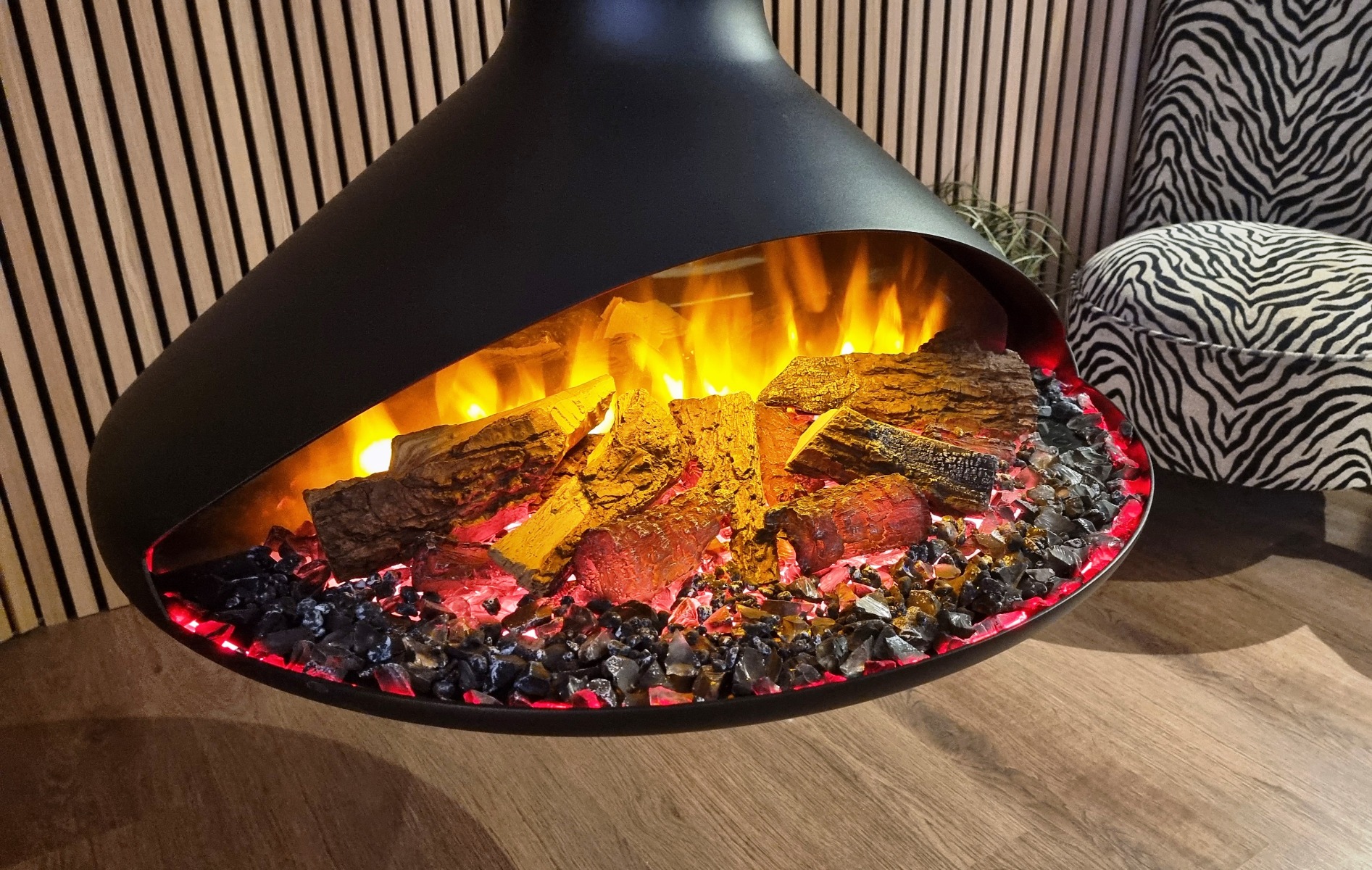 GAZCO ORBIT CEILING HUNG ELECTRIC STOVE