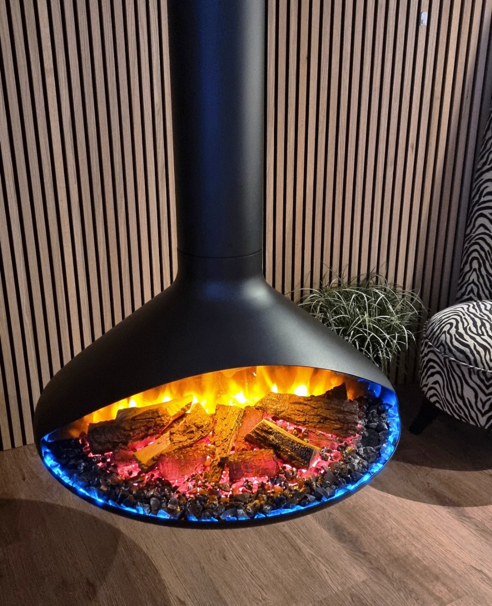 GAZCO ORBIT CEILING HUNG ELECTRIC STOVE