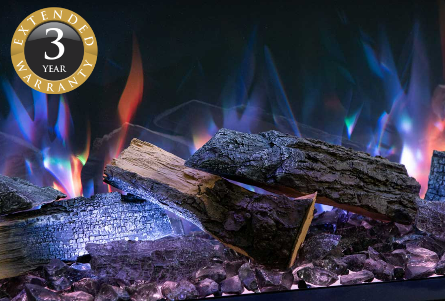 Gazco Onyx Avanti 110RW LED Media Wall electric fire