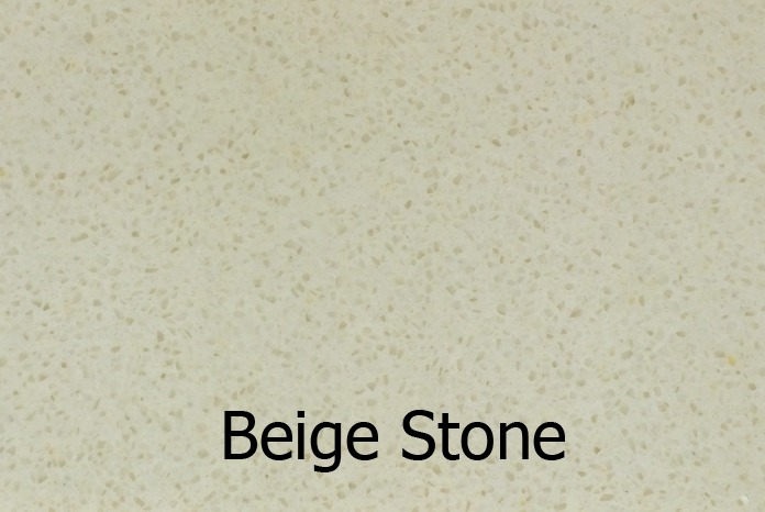 48&Prime; Marble hearth & back panel set - Beige Stone Marble
