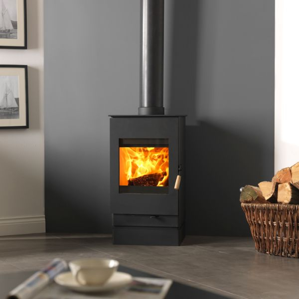 Burley Bradgate Catalyst Eco Elite 5kw wood burning stove  9305-C