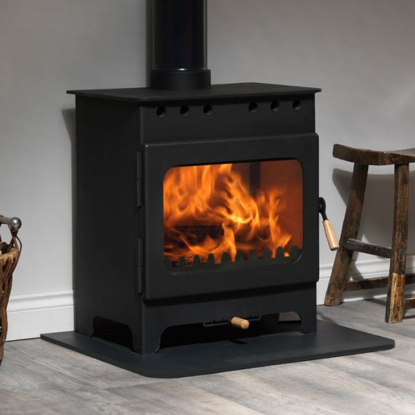 Burley Brampton Eco Excel 8kw wood burning stove 9108