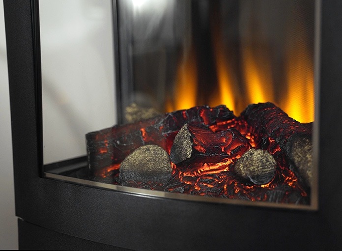 Bramshaw Pedestal LED Electric stove
