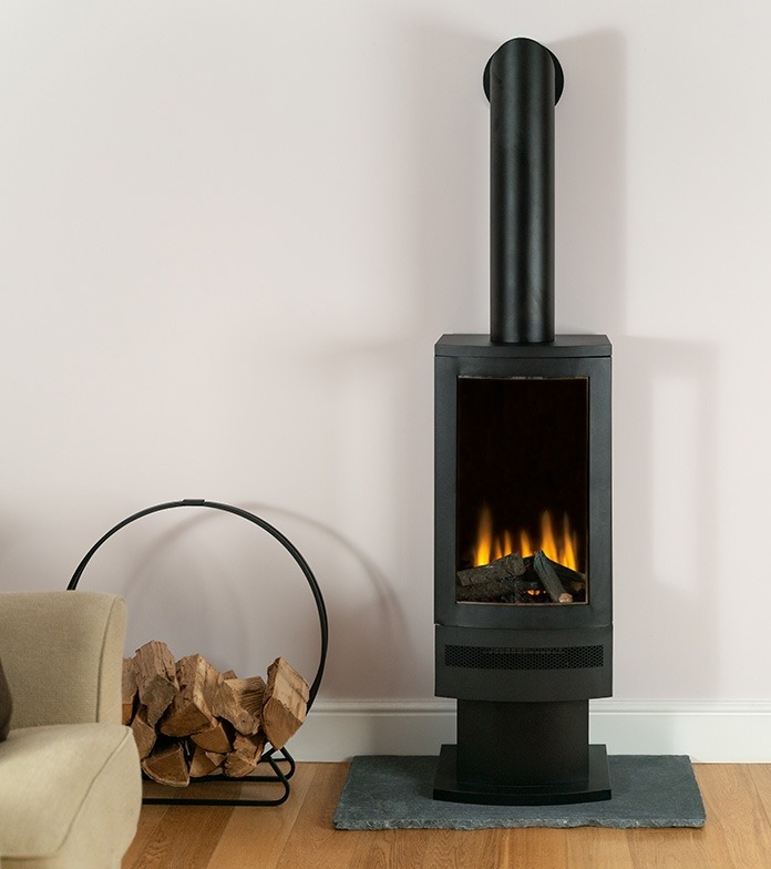 Bramshaw Pedestal LED Electric stove
