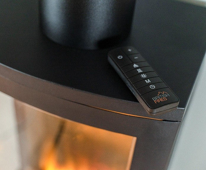 Bramshaw Pedestal LED Electric stove
