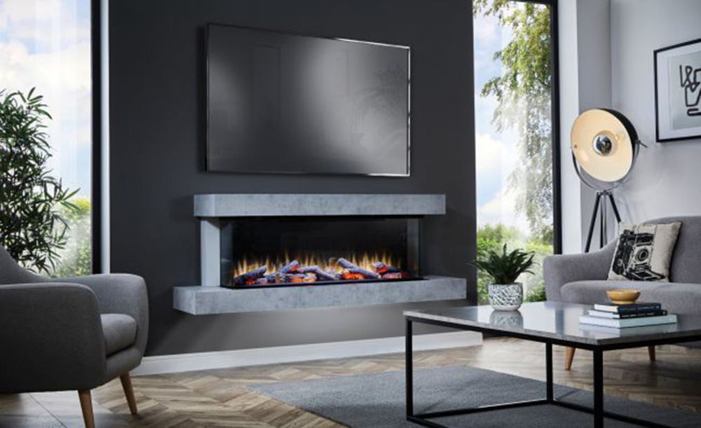 KATELL RENO 1750 (69") DEEP WALL MOUNTED ELECTRIC SUITE