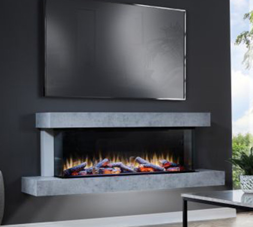 KATELL RENO 1750 (69") DEEP WALL MOUNTED ELECTRIC SUITE