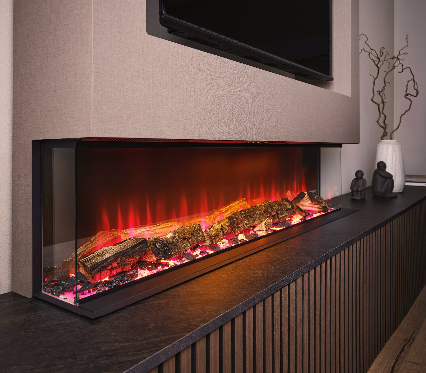FPW Kanzo 1500 media wall fire