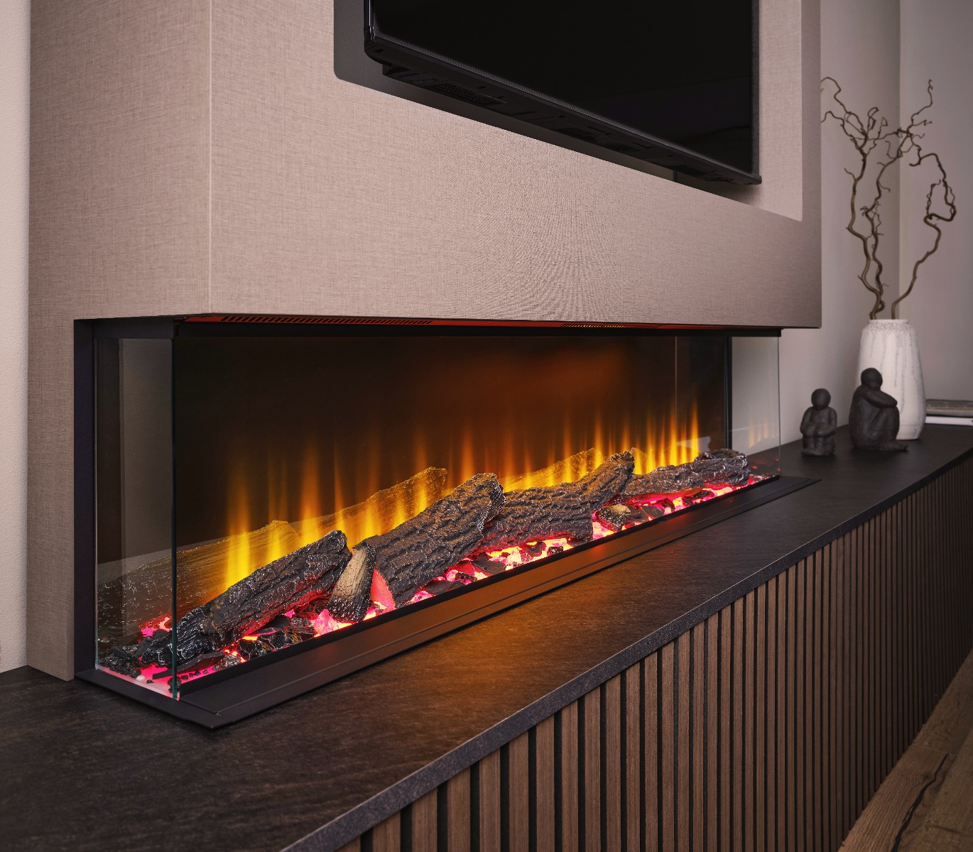 FPW Kanzo 1500 media wall fire