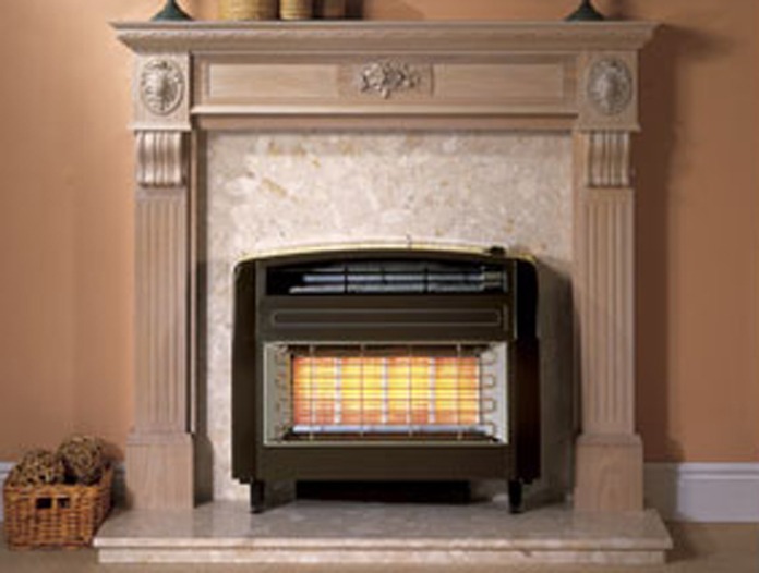 Flavel Strata Outset GAs Fire in Bronze