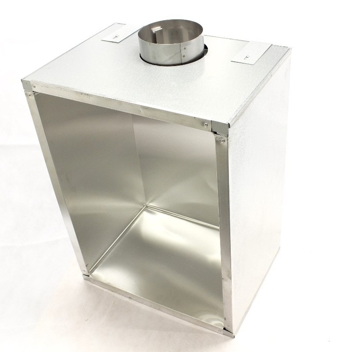 5&Prime; (125mm) Chimney flue hotbox