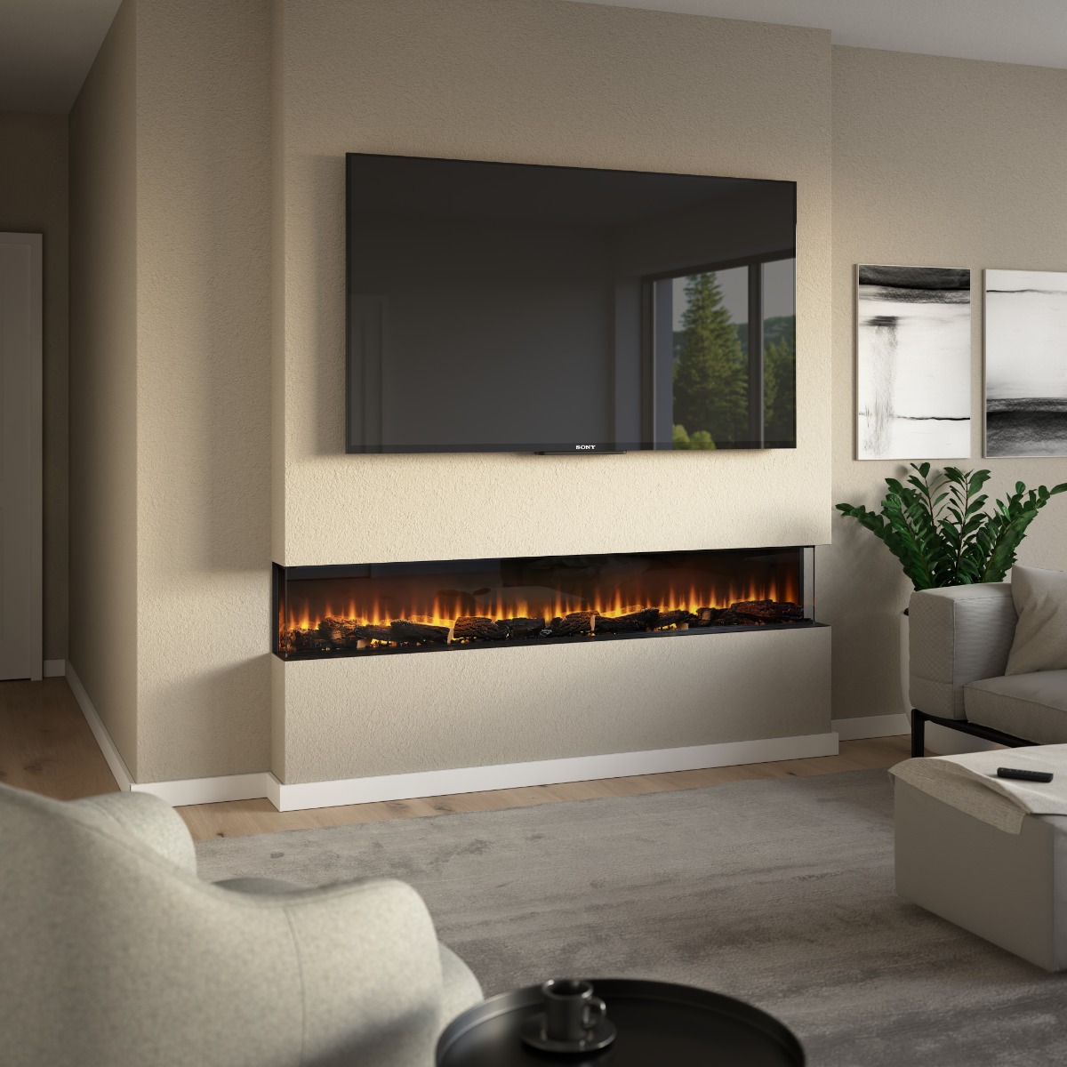 FPW Kanzo 2000 media wall fire