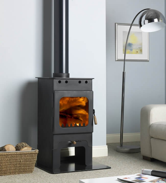 Burley Hollywell Eco Elite 5kw wood burning stove 9105