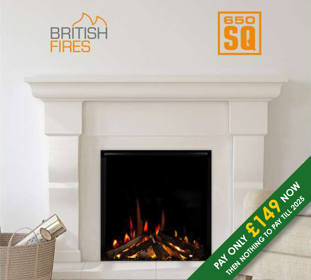 New Forest 650SQ LED Electric fire