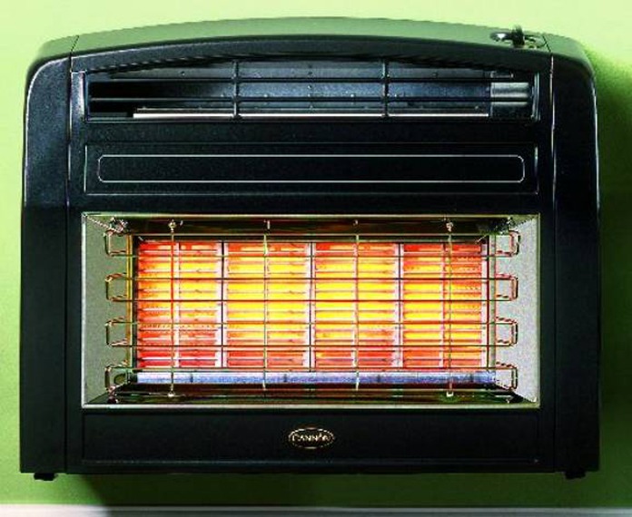 Flavel Strata Outset GAs Fire in Bronze