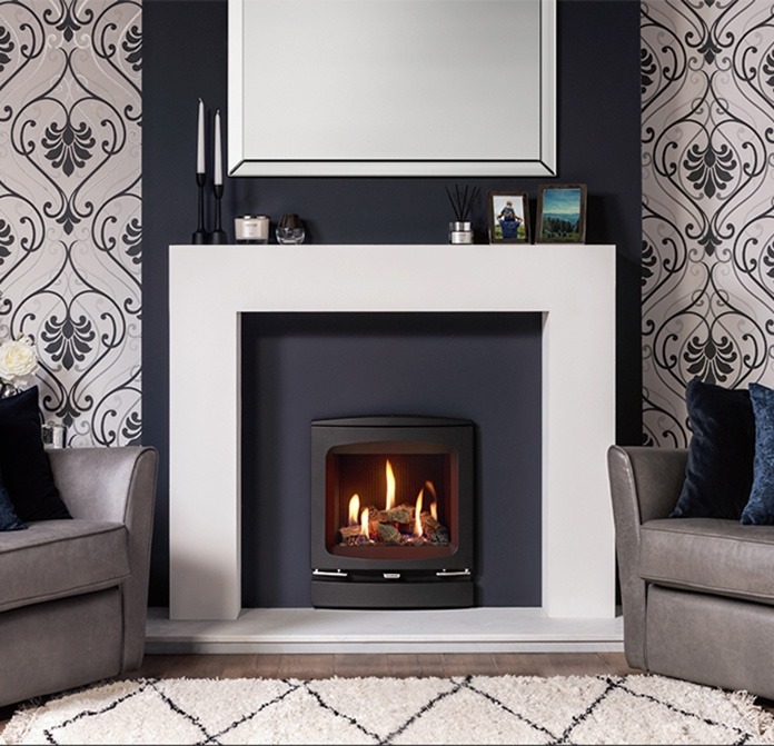 Logic HE Vogue Log Effect gas fire
