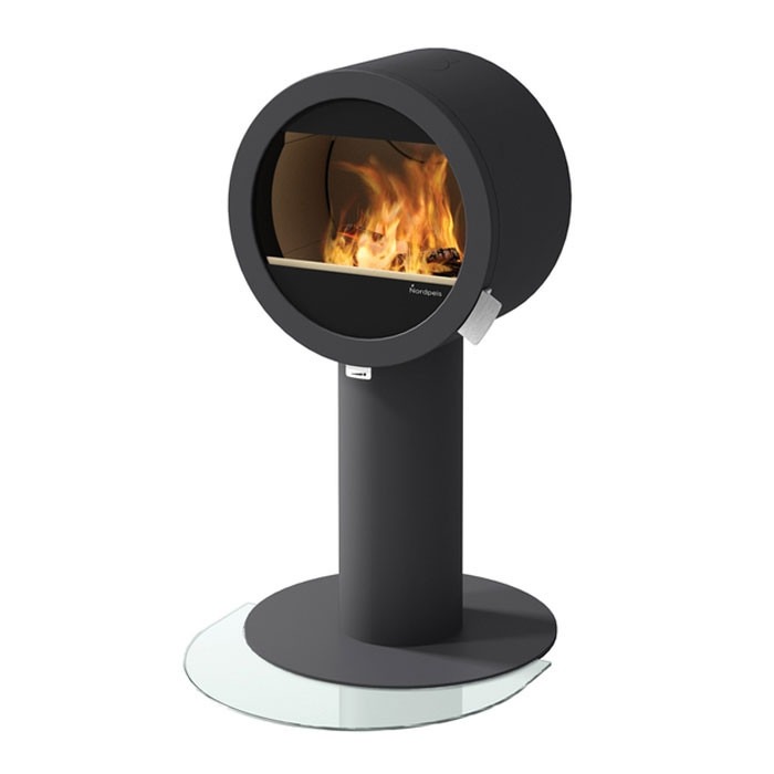 Nordpeis ME Pedestal wood burning stove