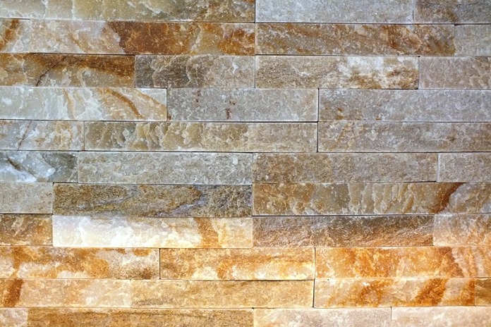 Wall stone panels - Mini Yellow