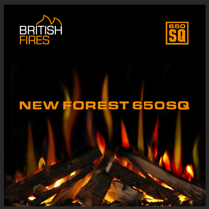 New Forest 650SQ LED Electric fire