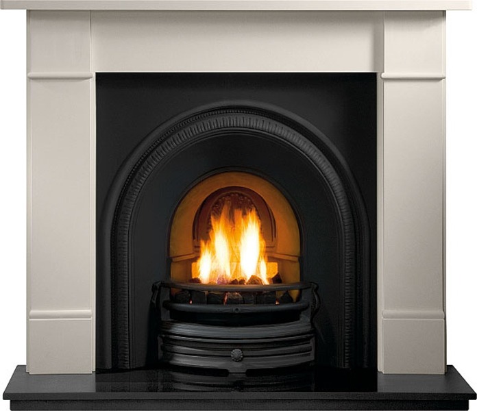 Tradition Cast Iron Insert - black
