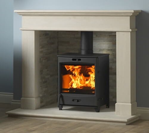 Sunvision 8 (8kW) DEFRA & SIA Ecodesign wood burning stove