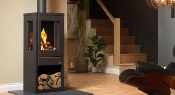 Qudos Xenos balanced flue gas stove