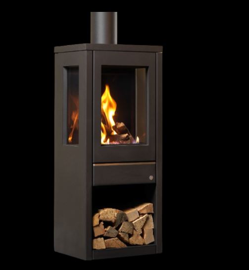Qudos Xenos balanced flue gas stove