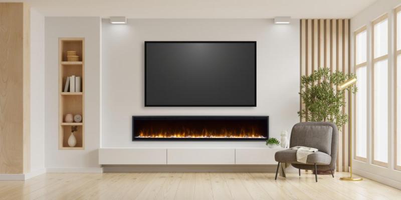 DIMPLEX EVO2500 IGNITE EVOLVE 100 LED MEDIA WALL FIRE